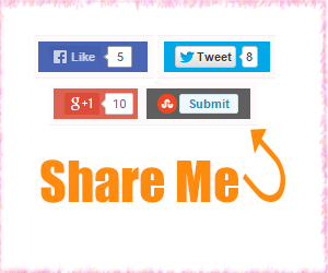 Below Post Footer Blogger Social Sharing Widget, Below Post Title Blogger Social Sharing Widget Below Post Footer / Below Post Title Social Sharing Widget For Blogger Blog