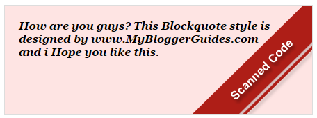 How To Customize Blockquote Style in Blogger, Way to Change Blogger Blockquote Styles Blogger Blockquote Style 11