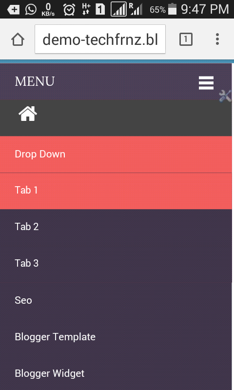 Dropdown Menu Bar for Blogger, Responsive dropdown menu bar for blogger blog, Add menubar to blogspot, Stylish responsive dropdown navigation bar for blogger blogs Responsive Drop Down Menu Bar For Blogger Blog