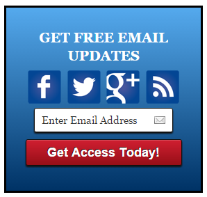 social media widget with subscription box for your blogger blog
