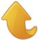 Back To Top Button for blogger, yellow color back to top button for blogger Back To Top Button Style 4 For Blogger