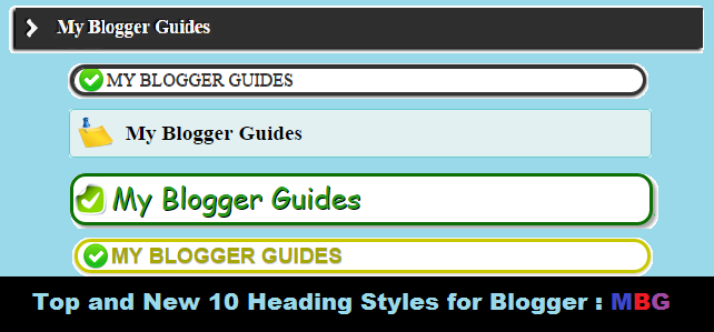 changeing the sub heading style in blogger, customize heading style in blogger, blogspot heading customization how to customize change heading style in blogger