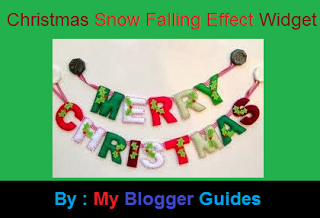 3 Types of Christmas Snow Falling Effect Widget for Blogger snow falling effect, christmas snow falling
