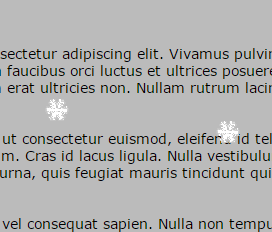 Christmas Snow Falling Effect 2 for Blogger christmas snow falling, blogspot snow falling effect