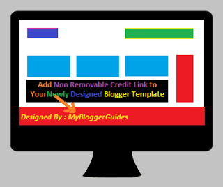 How To Add Complicated Non Removable Credit Links to Blogger Template Add Complicated Credits, Blogger Template Credit Links, blogger non removable credits