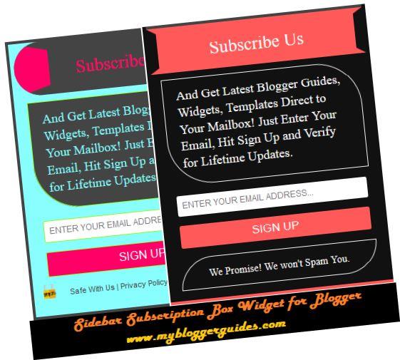 Sidebar Subscription Box For Blogger Sidebar Subscribe Box, Responsive Sidebar Subscription Box Widget, Blogger Widgets, Blogger Plugins, Blogger Gadgets, Blogspot Widgets and Gadgets